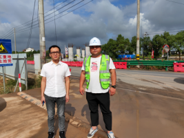 中交第二航务工程局有限公司新建昌九高铁 CJZQ-6 标段扬子洲赣江公铁大桥公铁合建段G109#～G112#跨蒋巷西大道工程安全评价报告