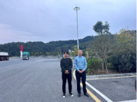 中国石化销售股份有限公司赣州分公司济广高速会昌南服务区东区出口新建充电桩涉路施工安全风险评估报告