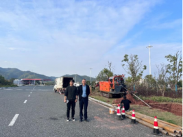 中国石化销售股份有限公司赣州分公司济广高速寻乌服务区西区出口新建充电桩涉路施工安全风险评估报告